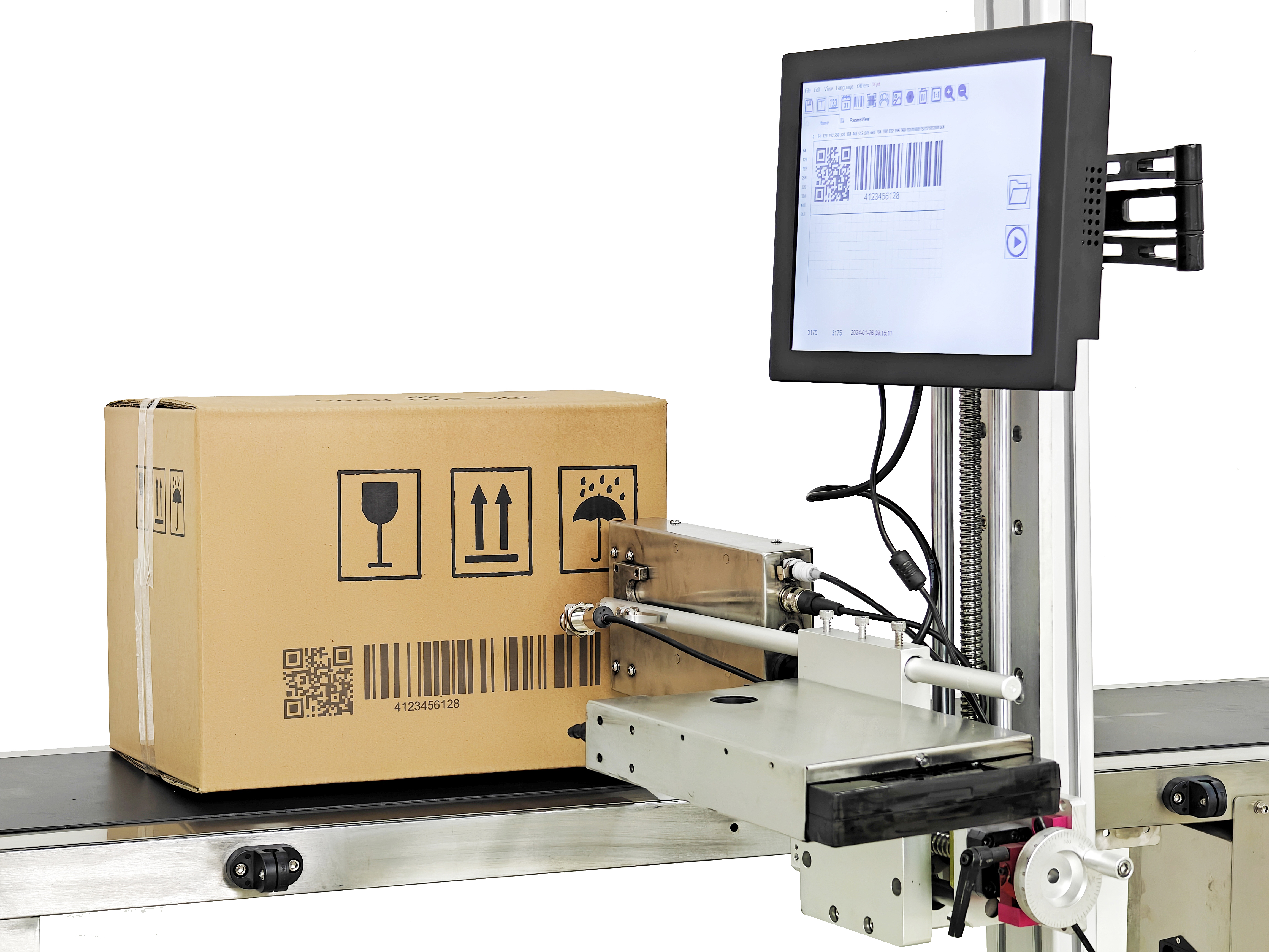 分體式在線(xiàn)寬幅噴碼機(jī)E500B（可選配UV系統(tǒng)）